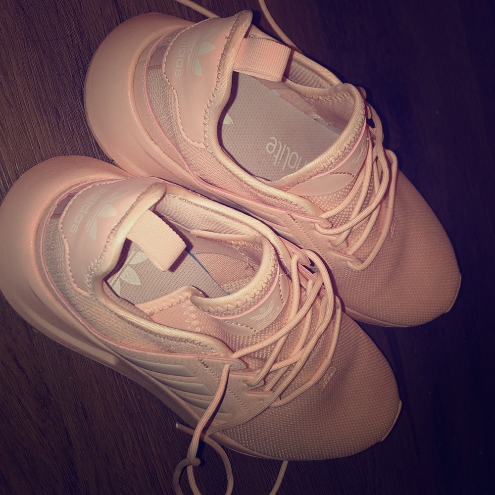 Rose gold Adidas